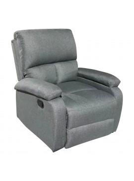 ΠΟΛΥΘΡΟΝΑ RELAX DIONI HM3296.01 ΓΚΡΙ ΥΦΑΣΜΑ 81x94x97Υεκ.