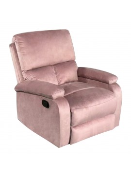 ΠΟΛΥΘΡΟΝΑ RELAX DIONI HM3296.02 ΡΟΖ ΒΕΛΟΥΔΟ 81x94x97Υεκ.