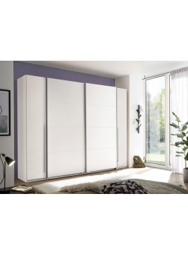 Lh-homefurniture Ντουλάπα Prato 270x210x60cm λευκό A_24119_PRT