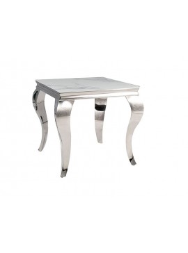 ŁAWA PRINCE B CERAMIC BIAŁY CALACATTA/CHROM 55X55 DIOMMI-80-3420