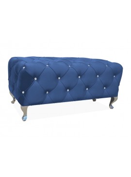 PUF / ΠΑΓΚΟΣ HESTIA VELVET NAVY BLUVEL 86 / ΑΣΗΜΙ DIOMMI HESTIAV86S DIOMMI-80-1872