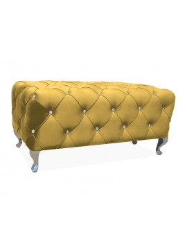PUF / ΠΑΓΚΟΣ HESTIA VELVET CURRY BLUVEL 68 / ΑΣΗΜΙ DIOMMI HESTIAV68S DIOMMI-80-1956