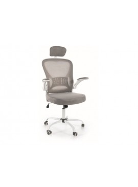 FOTEL OBROTOWY Q-639 SZARY DIOMMI-80-3103