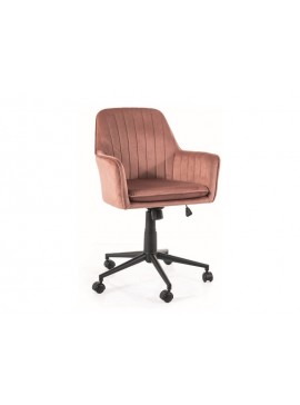FOTEL OBROTOWY Q-886 VELVET ANTYCZNY RÓŻ BLUVEL 52 DIOMMI-80-3014