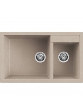 KARAG  QUADRA Νεροχύτης κουζίνας QUADRA 440 Avena 51 ELLECI 81,5x50cm KARAG-8031873035754