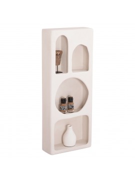 Intrahome ΡΑΦΙΕΡΑ ΤΟΙΧΟΥ ΣΕΙΡΑ SCASABLANCAINCASABLANCALTCASABLANCAIE-CHRISCASABLANCALTCASABLANCAIINE NELSPRUICASABLANCALTCASABLANCAI ΣΕ ΥΠΟΛΕΥΚΟ ΧΡΩΜΑ 47,5x18x120Υεκ. intraho-1618397