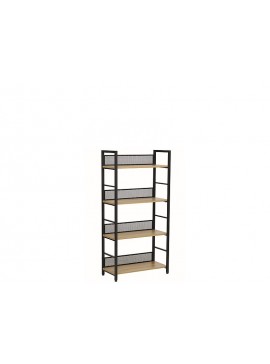 REGAŁ RAW R4 DĄB/CZARNY DIOMMI-80-3098