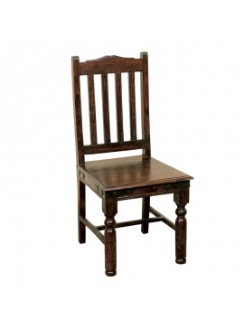 WOODWELL RAWAT Καρέκλα Ξύλο Sheesham Καρυδί 45x51x100cm ΕΣ332