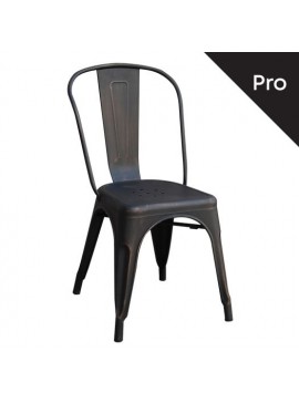WOODWELL RELIX Καρέκλα-Pro, Μέταλλο Βαφή Antique Black 45x51x85cm Ε5191,10