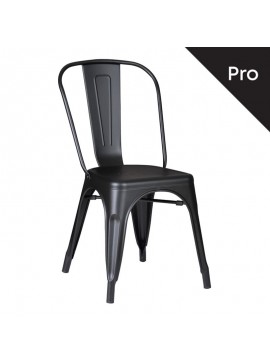 WOODWELL RELIX Καρέκλα-Pro, Μέταλλο Βαφή Μαύρο Matte 45x51x85cm Ε5191,1Μ