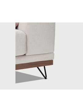 Matis Γωνιακός καναπές με ξύλινη μπάζα VM-Rene Δεξιά Γωνία 290x240x98εκ. Matis217