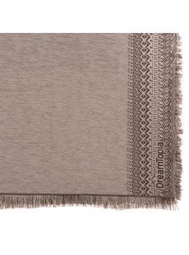 ΡΙΧΤΑΡΙ ME ΚΡΟΣΙΑ DREAMTOPIA HM12163.03 ΣΕ ANOIXTO ΚΑΦΕ ΧΡΩΜΑ 245X170εκ.