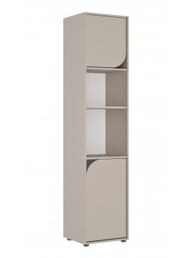 Insi Ritmo βιβλιοθήκη με 2 πόρτες 45x40x200εκ. Grege  0161.GM53 