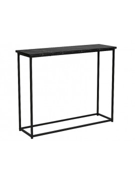 KONSOLKA ROSSI C CZARNY EFEKT MARMURU/CZARNY DIOMMI-80-3028