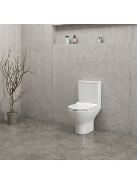KARAG  AMFIPOLIS ROUND Κάλυμμα λεκάνης πισωστ. AMFIPOLIS ROUND TR 125P KARAG KARAG-5206836061740