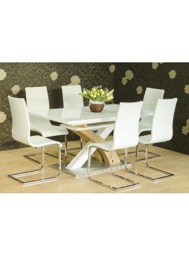 Τραπεζαρία SANDOR G-BN 160-200x90x78 DIOMMI 32-062 