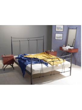 Delch Κρεβάτι Δίας Διπλο Μεταλλικό 140x190cm HouseSMetal-furniture42