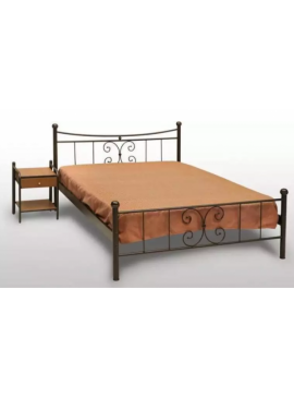 Delch Κρεβάτι Πεταλούδα Μονό Μεταλλικό 90x190cm HouseSMetal-furniture228