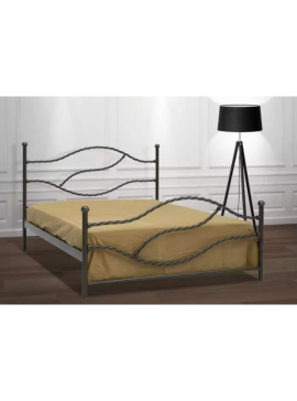 Delch Κρεβάτι Λουίζ για στρωμα 140*190 Διπλό μεταλλικό HouseSMetal-furniture169