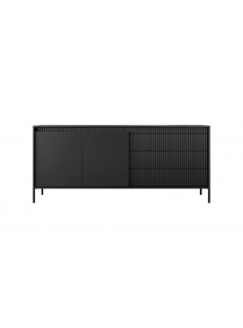 Lh-homefurniture Μπουφές με συρτάρια Senso Ανθρακί 187x81x40cm L_SNS_21B_cz