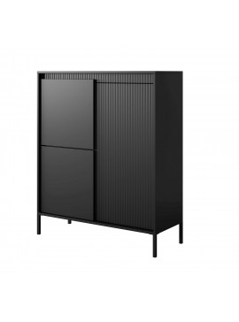 Lh-homefurniture Μπουφές Senso Ανθρακί 104x124x40cm L_SNS_24_cz
