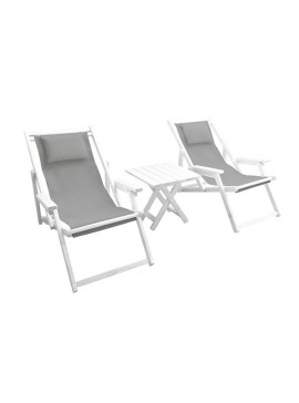 Bluimis ΣΕΤ ΚΗΠΟΥ ΟΞΙΑΣ 5248 G + 5257 G ΓΚΡΙ BL-200-39-035