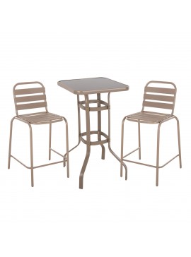 Intrahome ΣΕΤ 3ΤΜΧ ΕΞΩΤΕΡΙΚΟΥ ΧΩΡΟΥ PIVRY-SUR-SEINEIS .04 ΣΑΜΠΑΝΙ ΜΕΤΑΛΛΟ & ΑΛΟΥΜΙΝΙΟ intraho-0007806