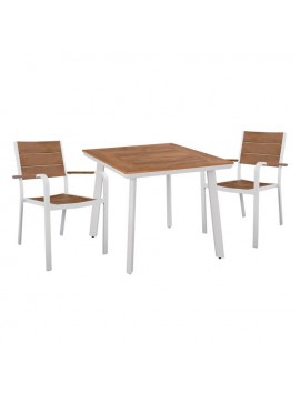 Intrahome ΣΕΤ 3ΤΜΧ ΜΕ ΤΡΑΠΕΖΙ 80Χ80Χ73Υ & ΠΟΛΥΘΡΟΝΕΣ ΑΛΟΥΜΙΝΙΟΥ ΣΕ ΛΕΥΚΟ ΧΡΩΜΑ .01 intraho-0008486