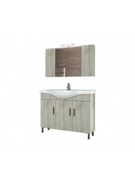 DROP Σετ επιδαπέδιου επίπλου μπάνιου, Roma 100, Beige, Drop DROP986600