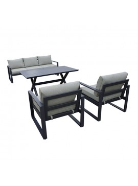 Bluimis ΣΕΤ ΣΑΛΟΝΙ ΚΗΠΟΥ ΑΛΟΥΜΙΝΙΟΥ JENNIFER 5477 G BL-200-60-026