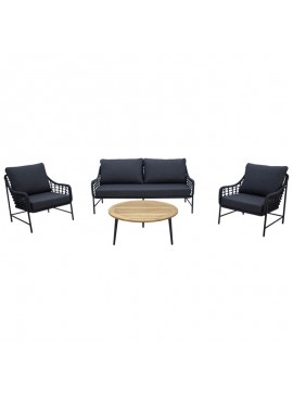 Bluimis ΣΕΤ ΣΑΛΟΝΙ ΚΗΠΟΥ ΣΧΟΙΝΙ - ROPE HEIDI 5510 G BL-200-26-003