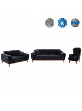 Intrahome ΣΕΤ ΣΑΛΟΝΙ 3ΤΜΧ KUCASABLANCALCASABLANCA_LUMPURENNINGCASABLANCALTCASABLANCAION ΜΑΥΡΟ .01 intraho-0007434