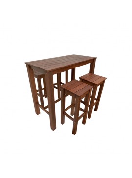 Bluimis ΣΕΤ ΣΤΑΝΤ ΜΠΑΡ MERANTI 5268 G + 5267 G BL-200-48-007