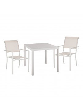 Intrahome ΣΕΤ ΤΡΑΠΕΖΑΡΙΑΣ 3ΤΜΧ ΤΡΑΠ ΑΛΟΥΜΙΝΙΟΥ 80Χ80 & ΠΟΛΥΘ ΑΛΟΥΜΙΝΙΟΥ NELSPRUICASABLANCALTCASABLANCAI ΓΚΡΙ intraho-0007562