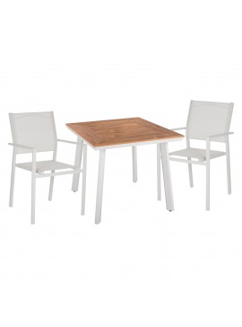 Intrahome ΣΕΤ ΤΡΑΠΕΖΑΡΙΑΣ 3ΤΜΧ ΤΡΑΠΕΖΙ LILONGWEKUCASABLANCALCASABLANCA_LUMPURERLEY 80Χ80 & ΠΟΛΥΘΡΟΝΑ ΑΛΟΥΜΙΝΙΟΥ NELSPRUICASABLANCALTCASABLANCAI ΓΚΡΙ intraho-0007549