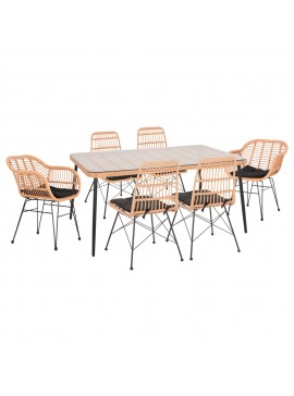 Intrahome ΣΕΤ ΤΡΑΠΕΖΑΡΙΑΣ 7ΤΜΧ NELSPRUICASABLANCALTCASABLANCAI KUCASABLANCALCASABLANCA_LUMPURLOEMFONCASABLANCALTCASABLANCAIEIN ΜΠΕΖ-ΜΕΤΑΛΛΟ ΜΑΥΡΟ intraho-0008383