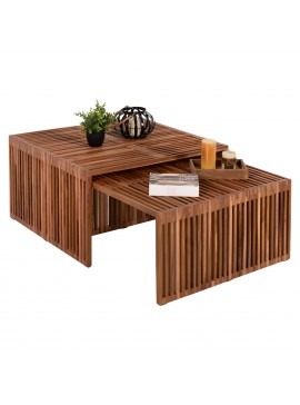 Intrahome ΣΕΤ ΤΡΑΠΕΖΙΑ ΣΑΛΟΝΙΟΥ SCASABLANCAINCASABLANCALTCASABLANCAIE-CASABLANCANGELCASABLANCA ΞΥΛΟ ΤΕΑΚ ΣΕ ΦΥΣΙΚΟ ΧΡΩΜΑ 86x79x46Y εκ. intraho-1646121