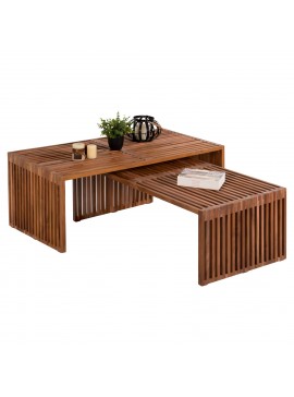 Intrahome ΣΕΤ ΤΡΑΠΕΖΙΑ ΣΑΛΟΝΙΟΥ SCASABLANCAINCASABLANCALTCASABLANCAIE-CASABLANCANGELCASABLANCA ΞΥΛΟ ΤΕΑΚ ΣΕ ΦΥΣΙΚΟ ΧΡΩΜΑ 116x60x46,5Υ εκ. intraho-1646122