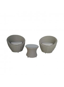 Bluimis ΣΕΤ ΚΗΠΟΥ WICKER - RATTAN CAMERON BL-200-02-012