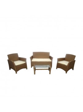 Bluimis ΣΕΤ ΣΑΛΟΝΙ ΚΗΠΟΥ WICKER - RATTAN PACIFIC BL-200-02-008