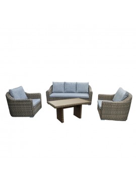Bluimis ΣΕΤ ΣΑΛΟΝΙ ΚΗΠΟΥ WICKER - RATTAN IRINA ΜΕ ΜΕΓΑΛΟ ΤΡΑΠΕΖΙ BL-200-02-021