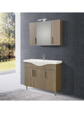 Σετ Έπιπλο Μπάνιου SIENA HARMONY NEW 100 9SSI100HN0 Πάγκο 96x34x83cm  9SSI100HN0