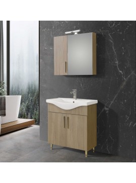 Σετ Έπιπλο Μπάνιου SIENA HARMONY NEW 75 9SSI075HN0 Πάγκο 72x34x83cm  9SSI075HN0
