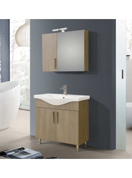 Σετ Έπιπλο Μπάνιου SIENA HARMONY NEW 90 9SSI090HN0 Πάγκο 87x34x83cm  9SSI090HN0