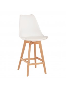 ΣΚΑΜΠΟ VEGAS ΜΕΣΑΙΟΥ ΥΨΟΥΣ ΛΕΥΚΟ ΦΥΣΙΚΟ HM8000.21 47x58x100Υ εκ.