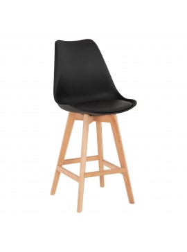 ΣΚΑΜΠΟ VEGAS ΜΕΣΑΙΟΥ ΥΨΟΥΣ ΜΑΥΡΟ ΦΥΣΙΚΟ HM8000.22 47x58x100Υ εκ.