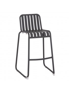 ΣΚΑΜΠΟ ΜΠΑΡ ΑΛΟΥΜΙΝΙΟΥ RACHEL HM6341.01 ΓΚΡΙ 47x56,5x98,5Υεκ.