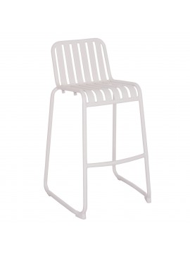 ΣΚΑΜΠΟ ΜΠΑΡ ΑΛΟΥΜΙΝΙΟΥ RACHEL HM6341.02 ΛΕΥΚΟ 47x56,5x98,5Υεκ.