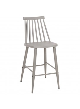 ΣΚΑΜΠΟ ΜΠΑΡ ΜΕΣ. ΥΨΟΥΣ VANESSA HM9300.20 ΠΟΛΥΠΡΟΠΥΛΕΝΙΟ & ΜΕΤΑΛΛΟ-ΓΚΡΙ 45,5x46x97Υεκ