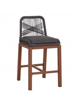 Intrahome ΣΚΑΜΠΟ ΜΠΑΡ ΜΕΣ.ΥΨΟΥΣ CASABLANCASNIERES-SUR-SEINE .22 ΚΑΦΕ ΑΛΟΥΜΙΝΙΟ--ΣΚΟΥΡΟ ΓΚΡΙ ΣΧΟΙΝΙ 47,5x55x94,5Υεκ intraho-1723842